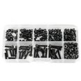 thumbnail image 1 of M3 Hex Socket Screw Set Round Cap Head Screws DIN912 Bolts Nuts Assortment Kit Black 12.9 Grade, 1 of 5