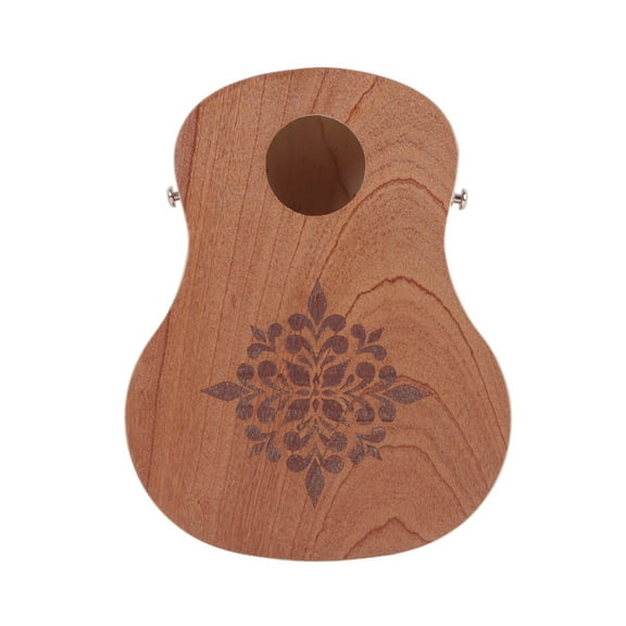 JZROCKER Light Weight Hand Drum Cajon Drum For Travel with Curved Molded Designs and Wood Bongos Cajon Drum with Warm Sounding