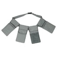 thumbnail image 1 of Cinturón de herramientas de jardín con 4 bolsas Lona impermeable Cintura de jardín TFixol  Bolsa de almacenamiento, 1 of 7