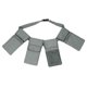 thumbnail image 1 of Cinturón de herramientas de jardín con 4 bolsas de lona impermeable bolsa de cintura de jardín bolsa colgante herramientas de jardinería, 1 of 8