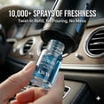 thumbnail image 2 of LWW Smart Car Air Freshener Vent Clip, Auto Spray Diffuser with Auto On/Off, 8 Fragrance Refills, Matte Black, Gift Set, 2 of 6