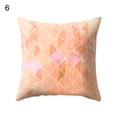 thumbnail image 2 of Koszal Housse de Coussin Carrée 18 Pouces Imprimé Écailles de Poisson Multicolore Décoration Maison, 2 of 7