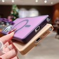 thumbnail image 6 of for Samsung Galaxy S25 Ultra Case, [Compatible with MagSafe] Built in Kickstand Shockproof Frost Clear Matte Soft GEL Cover Magnetic Metal Stand Phone Case for Woman for S25 Ultra 6.9", Clear, 6 of 9