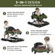 thumbnail image 2 of Jeep Classic Wrangler Andador de actividades 3 en 1 Grow With Me: cuenta con música, luces, bandeja de juego extraíble, modo de andador de empuje, se convierte en un auto de juguete con ruedas, color, 2 of 5