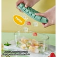 thumbnail image 3 of Large Capacity Homemade Ice, 28 Cavities, Portable IceMaking  with Easy Release, Multifunctional Design for Drinks, Candy, Chocolate and More, 3 of 7