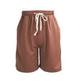 thumbnail image 1 of Pantalones cortos informales de verano Nikou color café curry L, 1 of 15