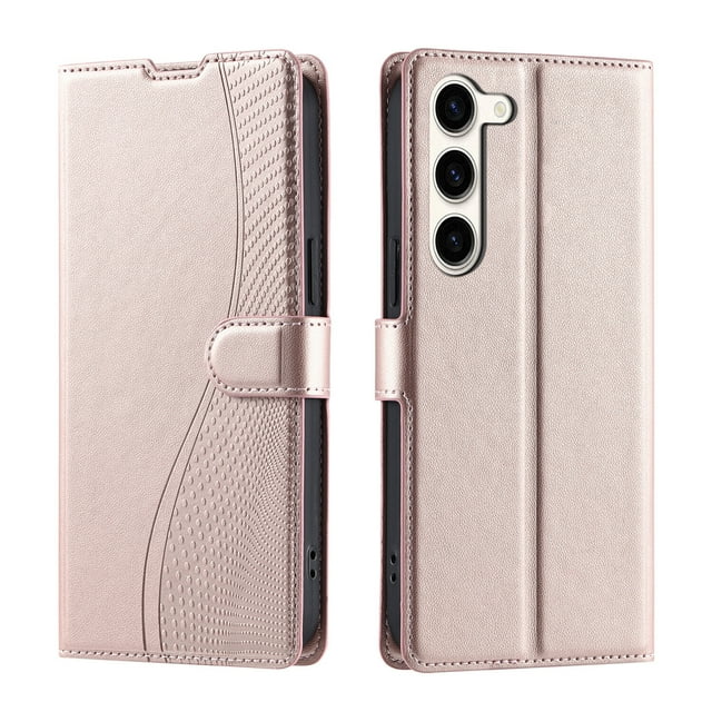 Samsung Galaxy S23 Ultra 5G Étui, Portefeuille en Cuir Pu à Rabat Porte-Cartes Support Magnétique