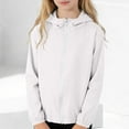 thumbnail image 6 of Kctiaxy 9-10 Years Children's Sun Protection Jacket Boys Girls Zipper Sun Protection Long Sleeve Shirts Casual Color Blocked Outdoor Breathable Sun Shirt Hoodies, 6 of 9