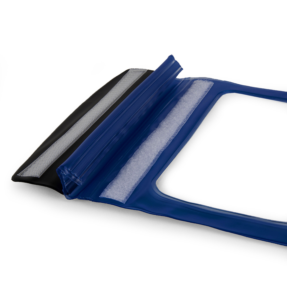 Waterproof Case Tablet Dry Pouch (Blue) w/ Neck Lanyard - Compatible w/ iPad Pro 12.9/11/9.7 Samsung Galaxy Tab S4/Book Microsoft Surface Go, Tablets up to 12.9” Great for Swim Pool Beach Bath Travel