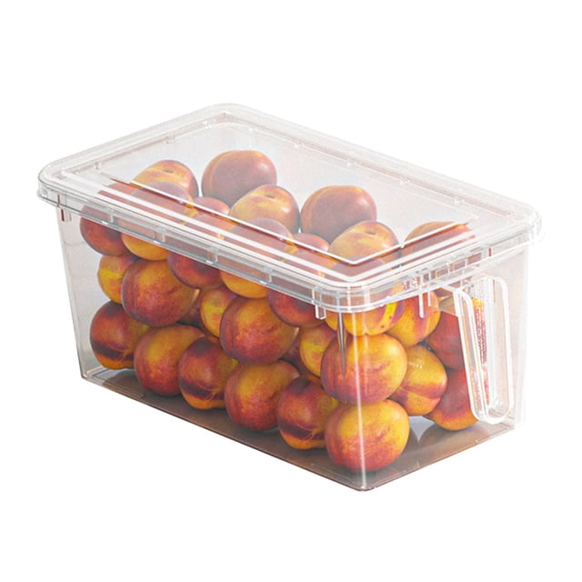 CAJA DE ALMACENAMENTO DEL REFRIGERADOR, Contenedores de Almacenamiento de frutas PP5 5L Capacidad de abuela Material de Grado AlimioTio para Huevos de Verduras