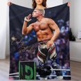 thumbnail image 3 of Cody Art Rhodes 40""x50"" Thow Blanket Super Soft Micro Wool Blanket Sofa Comfortable Warm Flannel Blanket Bed Living Room Merchandise Gift Party Decor, 3 of 6