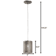 thumbnail image 5 of Varaluz - Casablanca - 1 Light Mini Pendant - Steel Finish, 5 of 6