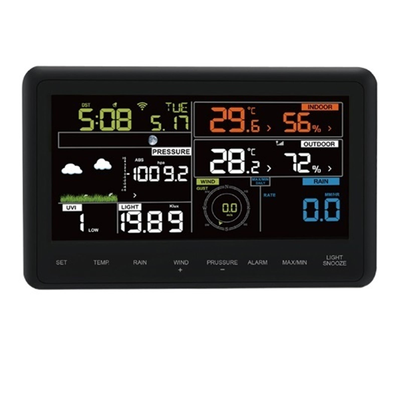 Wireless Weather Station Connect To , Upload Data To Web Wunderground ,Easy to Install