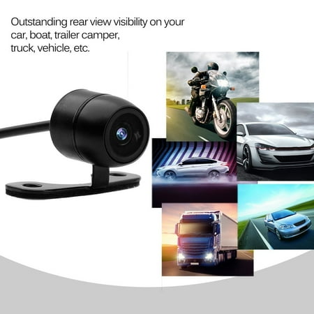 Car Rear View Camera Vehicle Backup Cameras with Waterproof High Definition 170 Degrees Wide Angle Stainless Truck Car Rearview Camcorder Cameras On Sale