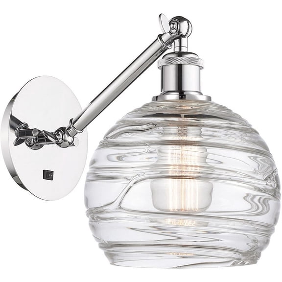 Innovations Lighting - Athens - 1 Light Wall Sconce In Industrial Style-12.38