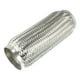 thumbnail image 1 of Coche Escape Flexible Unique Bargains Tubería Universal Acero Inoxidable 90mm x 300mm, 1 of 6