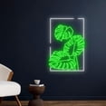 thumbnail image 5 of Handmadetneonsign Monstera Leaves Neon Sign, Monstera Leaves Led Neon Art Decor, Home Wall Decor, 5 of 5