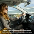thumbnail image 2 of Car Bluetooth 5.3 Speaker, Handsfree Bluetooth Car kit for Cell Phone, Support Siri Google Voice, 2 of 5