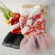 thumbnail image 2 of Greeniant Ropa para perros Ropa para mascotas Vestidos para cachorros Tang Suit S Blossoming red Type2 NO2 Greeniant PT000711-04, 2 of 6