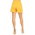 thumbnail image 3 of Women's Relaxed Fit Elastic Waistband Shorts for Summer Outfits, 3 of 3