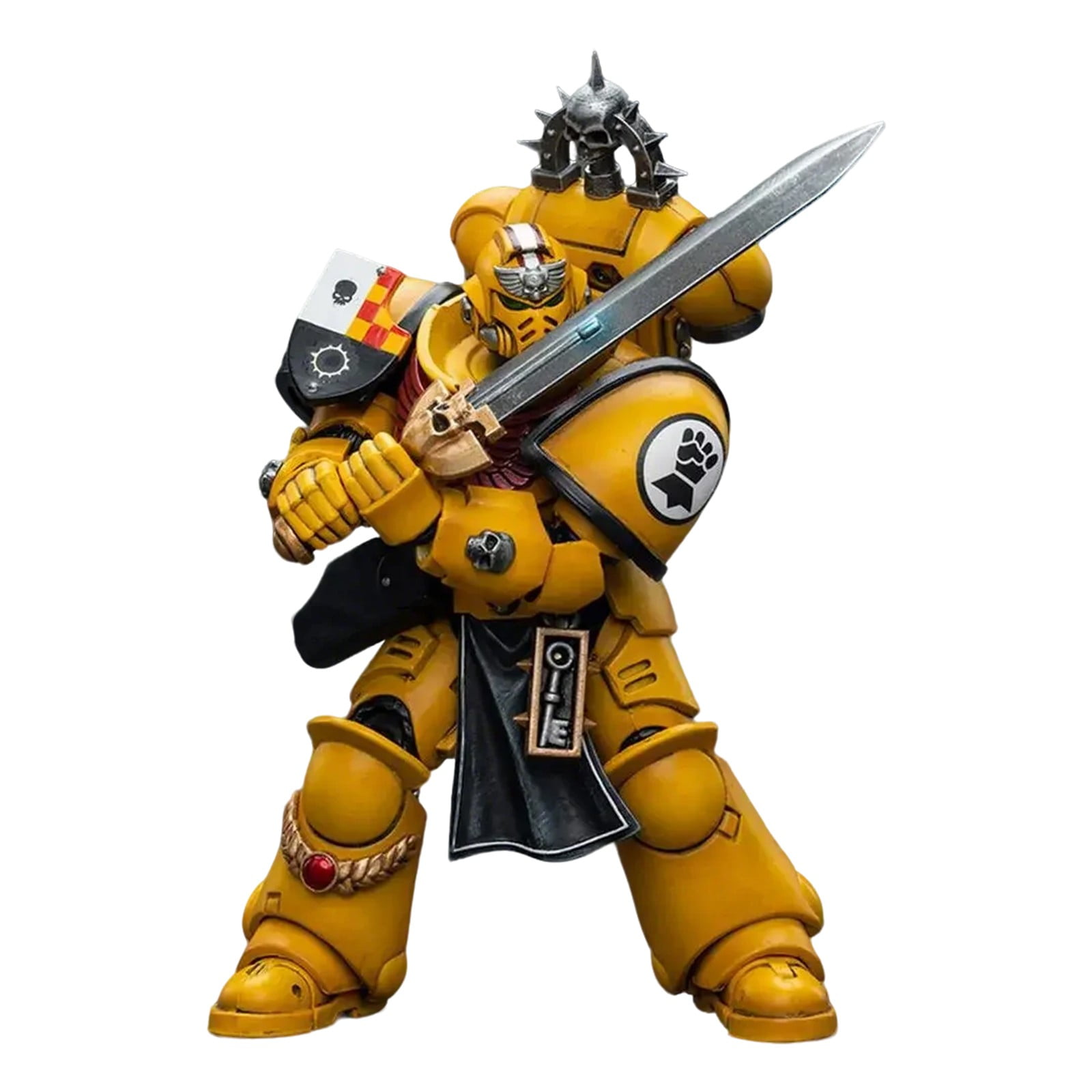 War-hamm-er 40,000 Action Figure - Imperial Fists Legion - Gifts for Teens & Game Fans, 4.76Inch