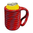 thumbnail image 1 of Et Étagères en Verre - Corde d'Escalade Recyclée pour Canettes, Manchon de Refroidissement Réutilisable Fait Main, Poignée Non Isolée pour Boissons, 1 of 4