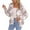 Gray, variant on jsaierl Women's 2024 Fashion Winter Coat Plaid Fleece Fuzzy Long Sleeve Lapel Zip Up Faux Shearling Shaggy Shacket Jacket Outwear