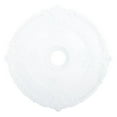 thumbnail image 1 of Livex Lighting 82034-03 Buckingham Ornate Ceiling Medallion, White Finish 30", 1 of 1