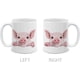 thumbnail image 2 of Taza de café de cerámica con diseño de mapache, 11 oz, 2 of 6