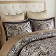 thumbnail image 2 of Gracie Mills Thornton Supreme Comfort: 12-Piece Comforter Ensemble with Cotton Bed Sheets, 2 of 5