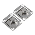 thumbnail image 2 of 2Pcs Stainless Spring Loaded Pull Ring Lift Handle For Hatch Boat Stainless Steel Boat Lift Handle Marine Yacht Locker Pull Ring, 2 of 9
