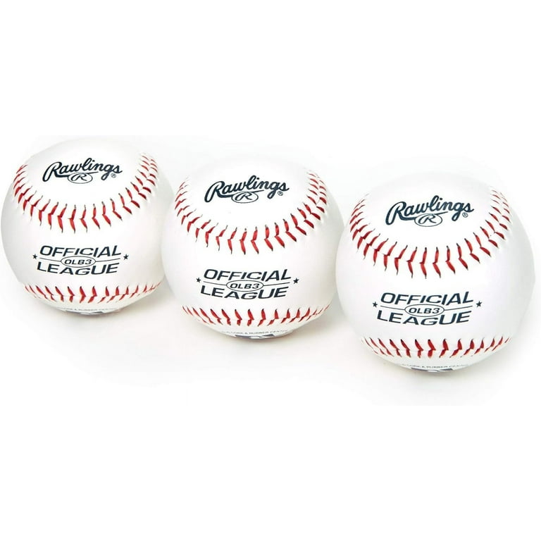 Rawlings Official League Recreational Use Practice Baseballs OLB3