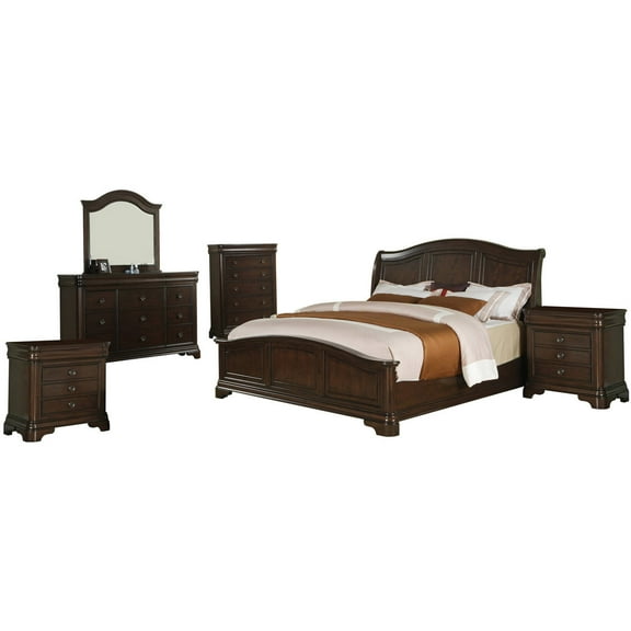 Picket House Furnishings Conley Cherry Panel Bedroom Set, Multiple Sizes and Configurations