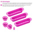 thumbnail image 4 of Uxcell Plastic Pick Up Cover Single Coil Cover Switch Tip 1 Volume and 2 Tone Knobs Purple for Guitar, 4 of 5
