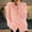 Pink, variant on XWSHYW Womens Cardigan Sweaters Fashion Solid Color Button Down Pullover Sweaters Tops Casual Long Sleeve Crew Neck Sweater Tops Womens Clothes Sweaters Cardigan