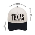 thumbnail image 4 of ManxiVoo Embroidered Two Tone Baseball Trucker Hat for Men Women Casual Sports and Sun Protection, 4 of 4