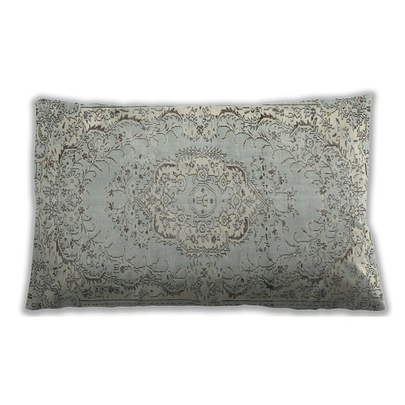 Ahgly Company Outdoor Rectangular Traditional Lumbar Throw Pillow, 13 inch by 19 inch