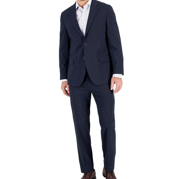 Nautica Veste Blazer Moderne pour Hommes, Bleu, 40 Régulier