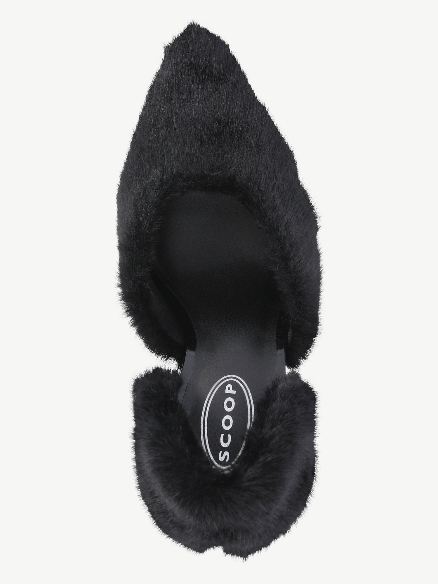 Scoop Women's Faux Fur Stiletto Heels