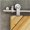 5.6FT-171CM, variant on Sliding Door System Stainless Steel Suitable For Single Door T Type Roller Hanger Barn Door Hardware Kit 6FT/5.5FT