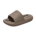 thumbnail image 2 of Women's Bathroom Slides Quick Dry Non Slip Shower Shoes Thick Sole EVA Sandals with Arch Support Lightweight Home Slippers for Pool Gym Spa Beach Vacation (Coffee, 38), 2 of 4