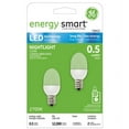 thumbnail image 2 of Ge Current LED Bulb,C7,2700K,3 lm,0.5W,PK2 LED0.5C7/C/CD2, 2 of 3