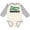 Natural and Heather, variant on Inktastic Future Runner Boys Long Sleeve Baby Bodysuit