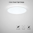 thumbnail image 5 of Epicflare LED Ceiling Light, 24 W Flat Round Ceiling Light, Neutral White 4000 K 2355 LM for Bathroom Bedroom Living Room Kitchen Bathroom Cellar Balcony [Energy Class E], 5 of 10