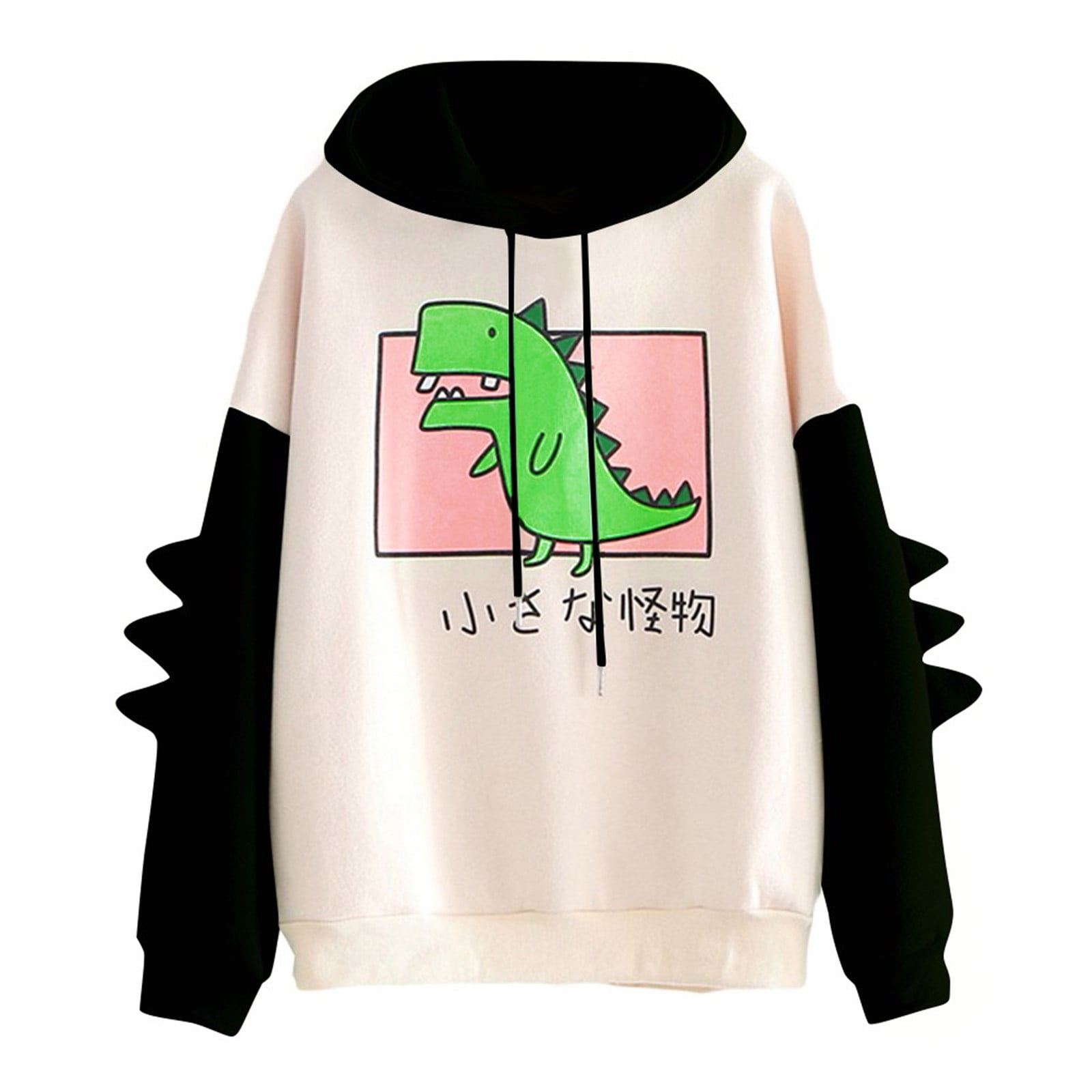 Womens Hoodies Women Girls Fashion Letter Printed Long Sleeve Hoodie and Sweatshirt Loose Graphic Pullover Tops
