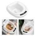 thumbnail image 4 of Cojín de cómodo con pantalla digital de temperatura de baño de asiento eléctrico para mujer Blanco Yinane Tina de baño de asiento, 4 of 5
