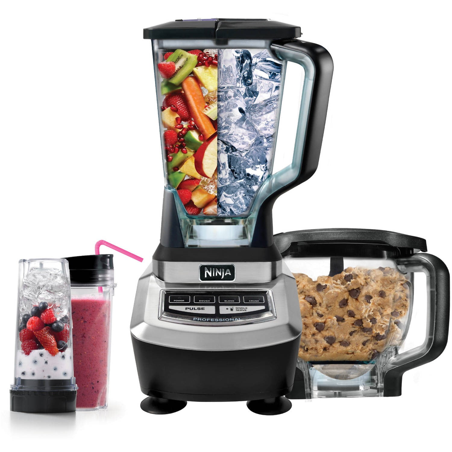 Ninja Supra Kitchen Blender System With Food Processor And Single