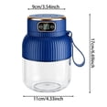thumbnail image 3 of Portable Juice Cup Personal Blend and Beverage Maker for USB Rechargeable Compact for Shakes and Juices, 3 of 6