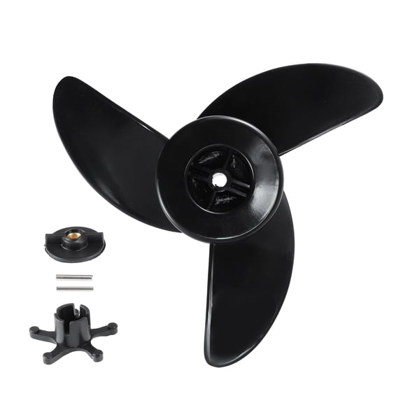 Unique Bargains MGA089B 3-Blade Trolling Motor Propeller for MotorGuide 3.5" Motor Diameters, Machete III Outboard Boat Prop for MotorGuide R3 55lb, W55, Xi5 36v, 75 Wireless Trolling Motor