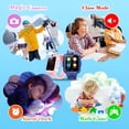 thumbnail image 4 of GJX 2026 New 4G Kids Smartwatch Phone Smart Cell Phone Watch for Boys Girls Ages 4-12 with Gps Positioning,Hd Screen Photography,Call,Sos,Parental Controls,Alarm,Video,Music Children'S Smart Watch, 4 of 7